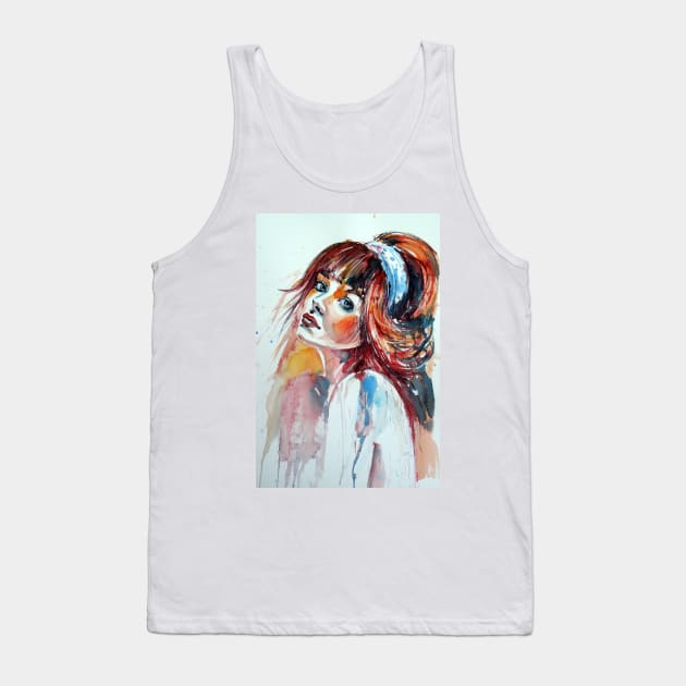 Lovely girl Tank Top by kovacsannabrigi